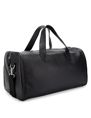 Faux Leather Holdall Image 2 of 4