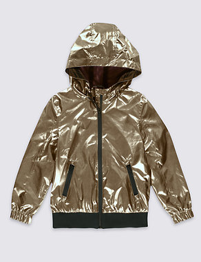 Faux Leather Jacket with Stormwear™ (5-14 Years) Image 2 of 4