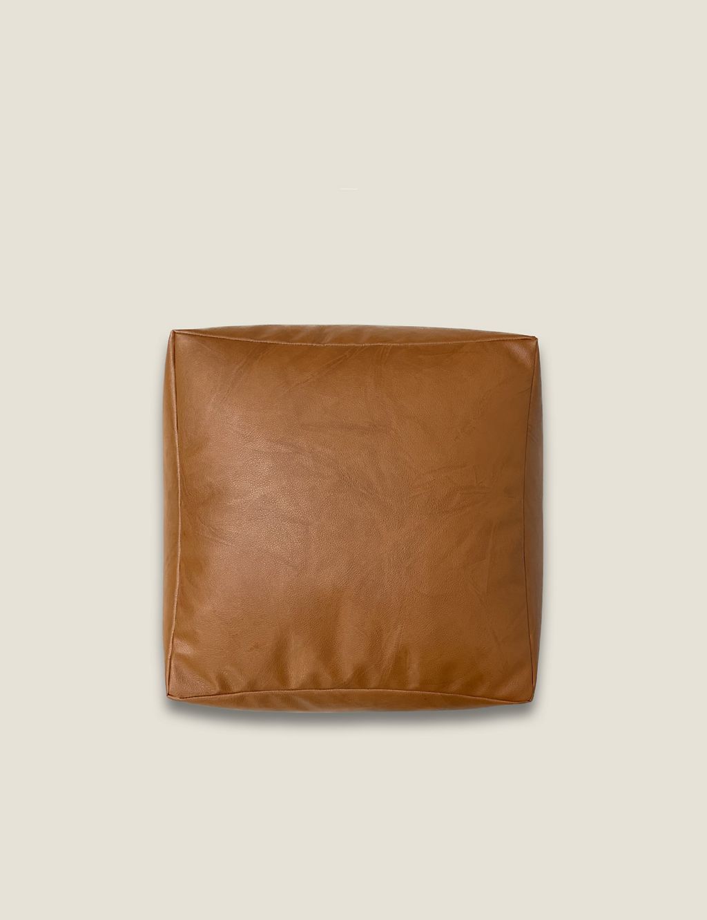 Faux Leather Pouffe | Kaikoo | M&S
