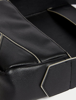 Faux Leather Shoulder Bag Image 2 of 4