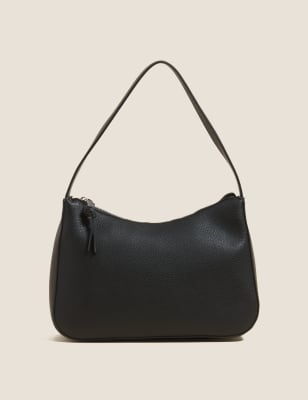 black shoulder bag