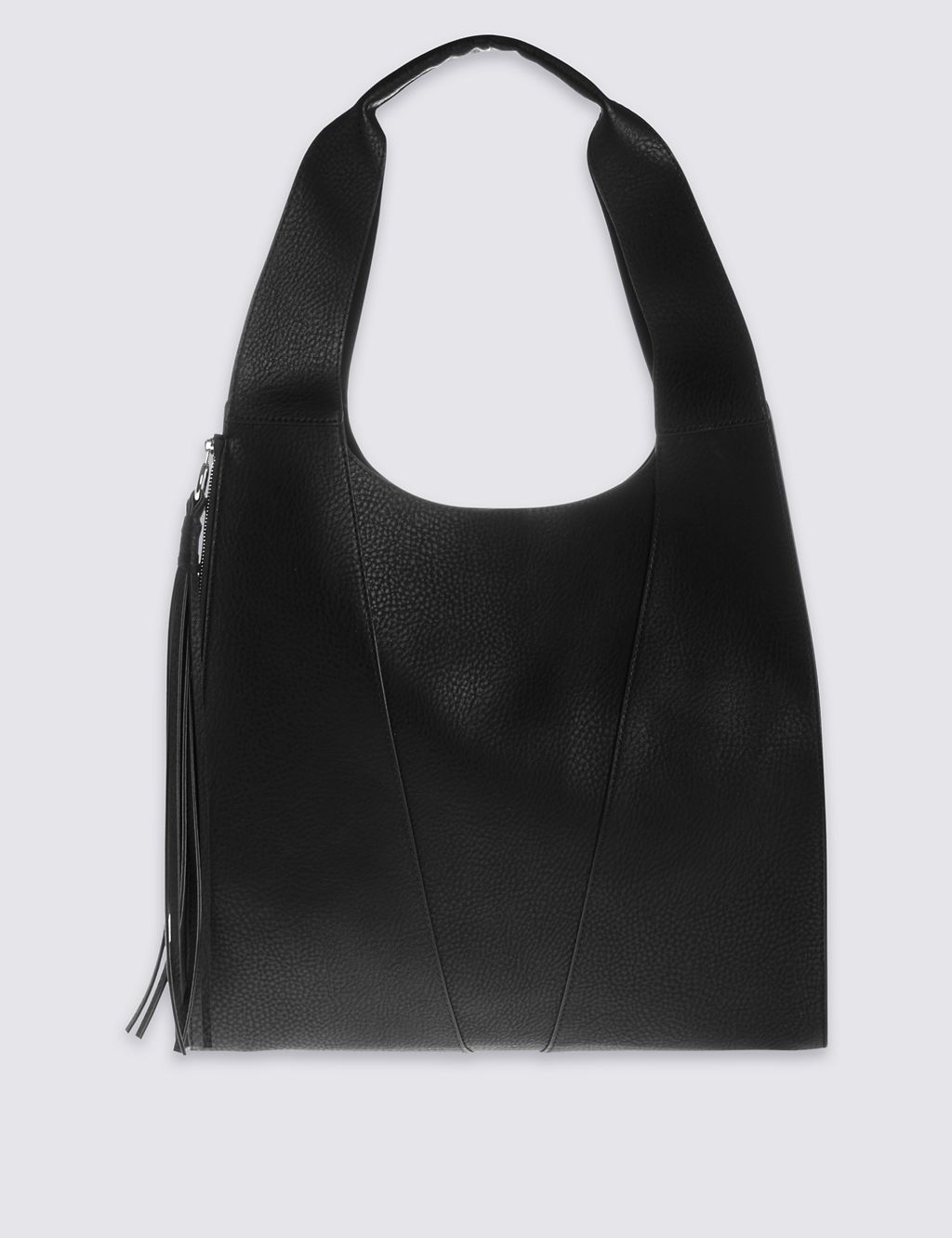 Faux Leather Sling Hobo Bag 1 of 5