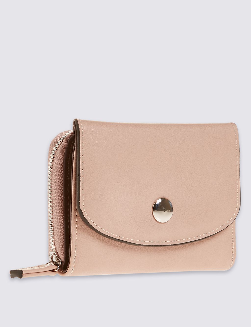Faux Leather Stud Purse with Cardsafe™ 2 of 4