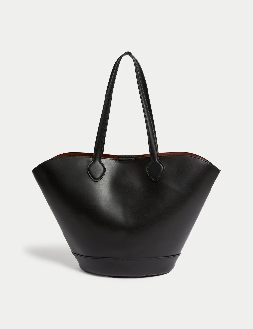 Faux Leather Tote Bag 1 of 5