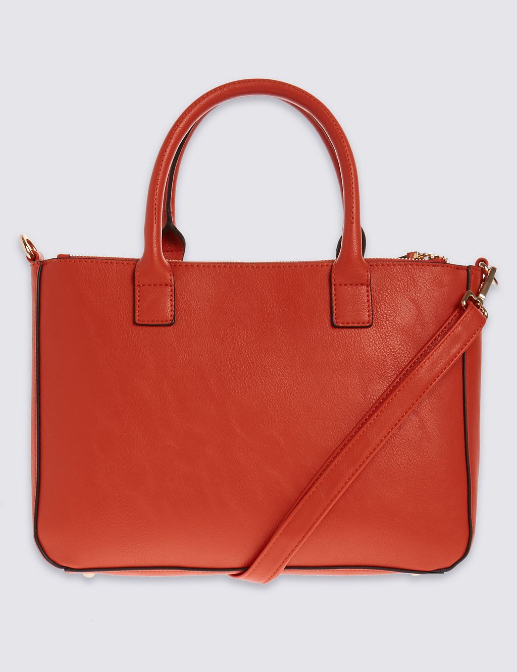Faux Leather Tote Bag 4 of 5