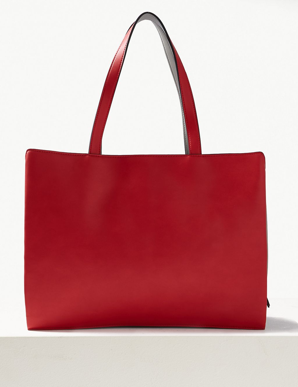 Faux Leather Tote Bag 4 of 6