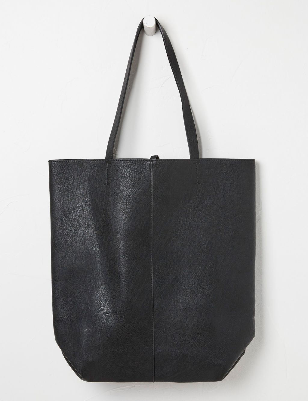 Faux Leather Tote Bag 3 of 3