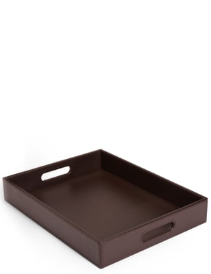 Faux Leather Tray M&S