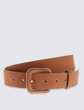 Faux Leather Waist Belt Image 2 of 4