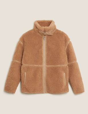 m&s sheepskin jacket