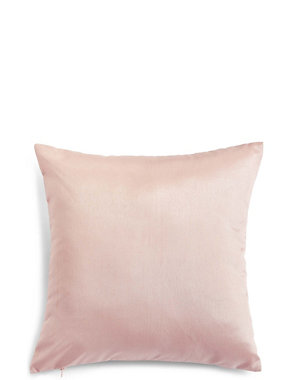 Faux Silk Cushion Image 2 of 3