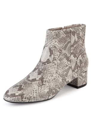 marks and spencer snakeskin boots