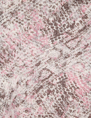 Faux Snakeskin Print Scarf Image 2 of 3
