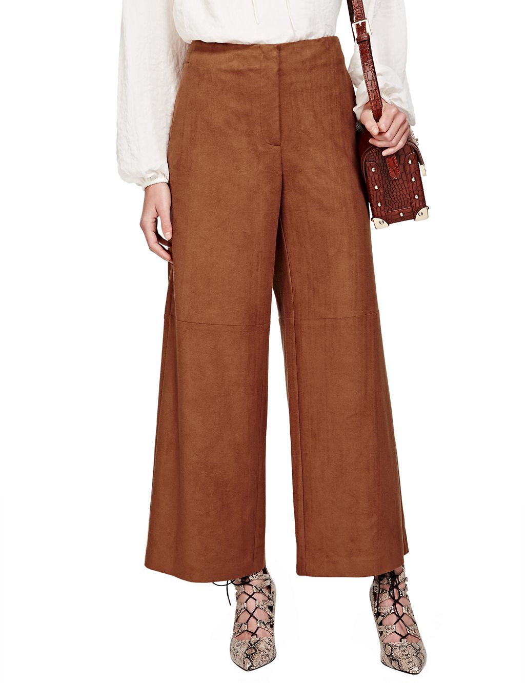Faux Suede Culottes 3 of 3