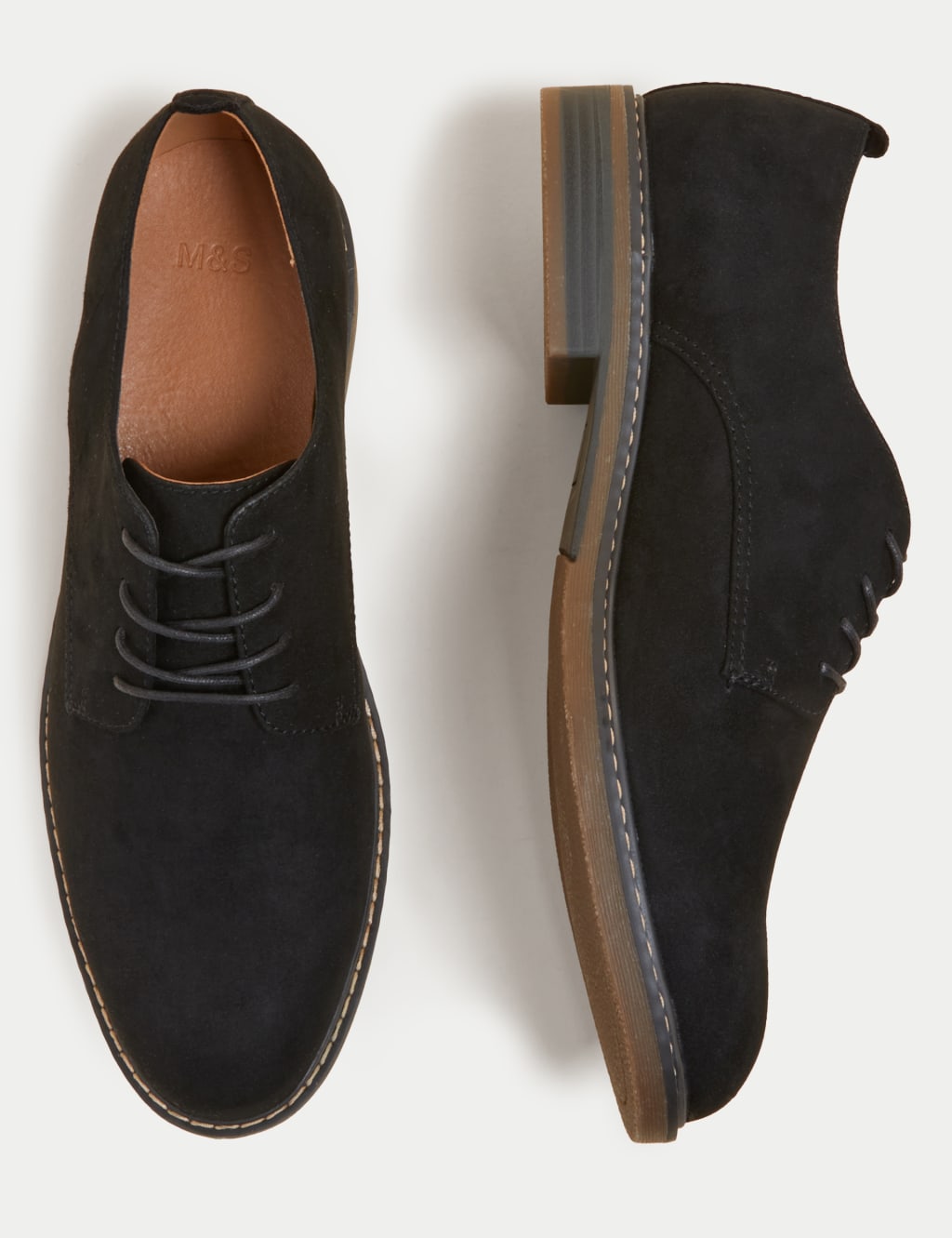 Faux Suede Derby Shoes 2 of 5