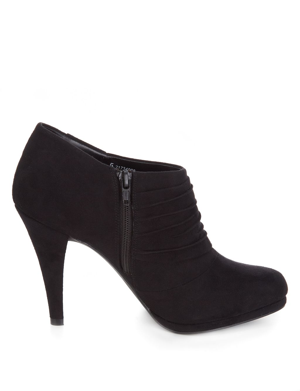 Faux Suede Ruched Platform Shoe Boots with Insolia® 4 of 5