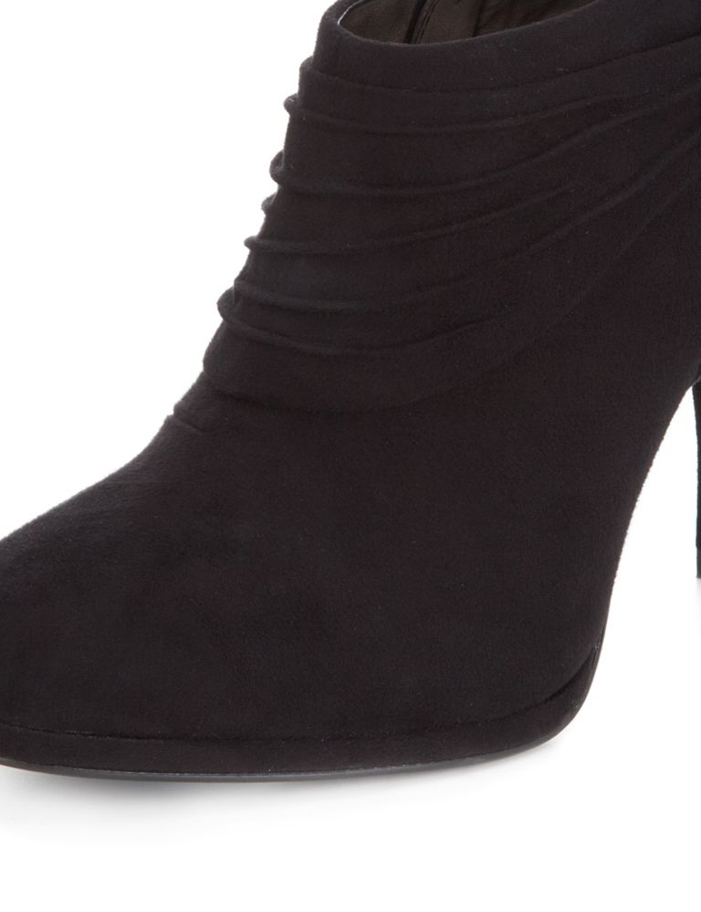 Faux Suede Ruched Platform Shoe Boots with Insolia® 5 of 5