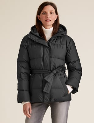 Marks and spencer clearance down and feather jacket