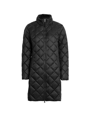Feather & Down Diamond Quilted Coat Image 2 of 8