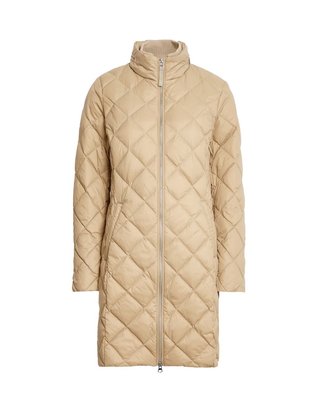Feather & Down Diamond Quilted Coat | M&S Collection | M&S