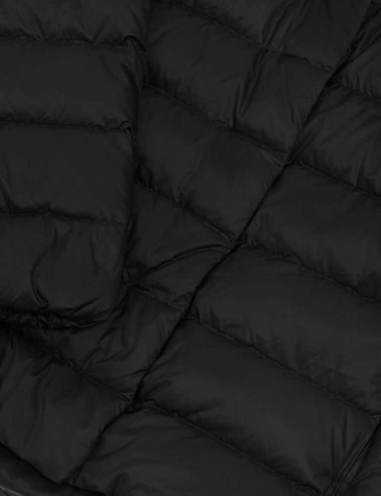 Feather & Down Hooded Short Puffer Jacket 7 of 7