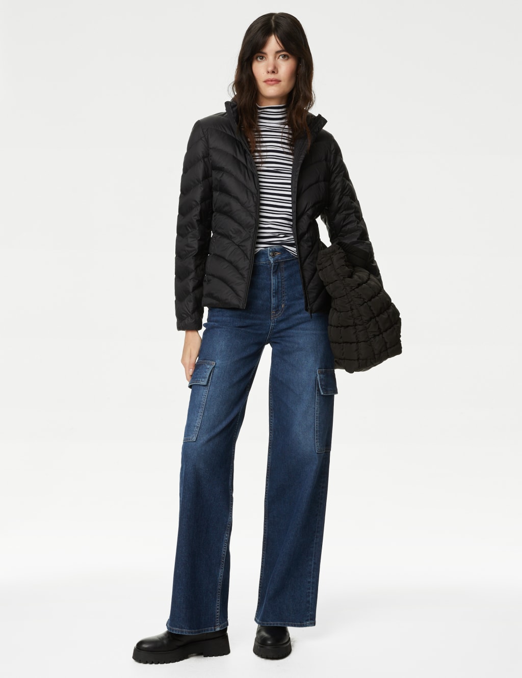 Feather Down Lightweight Puffer Jacket