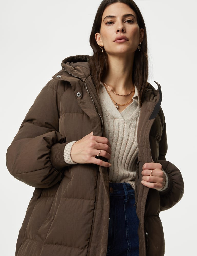 Per una feather and down jacket sale
