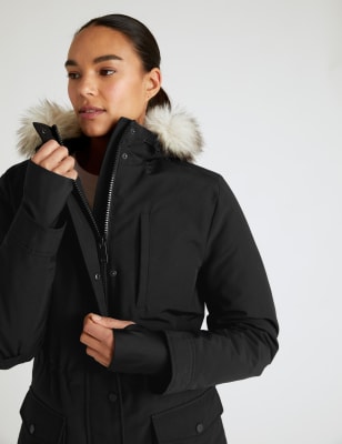 M and s sales down coats