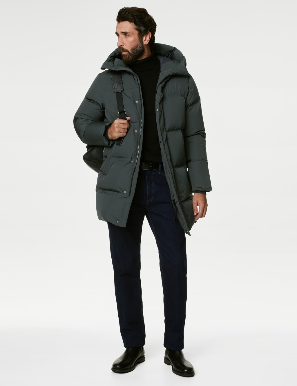 M and s padded jackets top