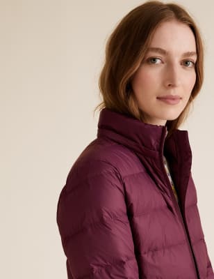 Feather Down Puffer Coat M S Collection M S