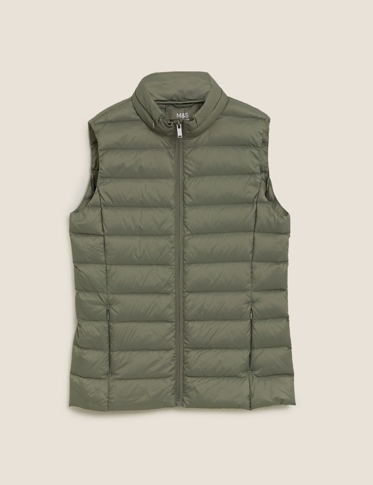 Feather & Down Puffer Gilet 1 of 2