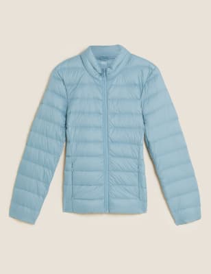 Feather Down Puffer Jacket M S Collection M S