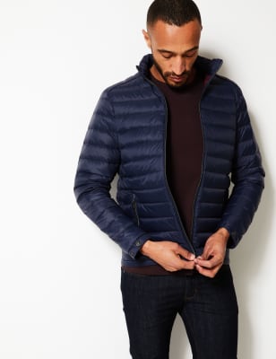 Mens winter coats marks & spencer sale