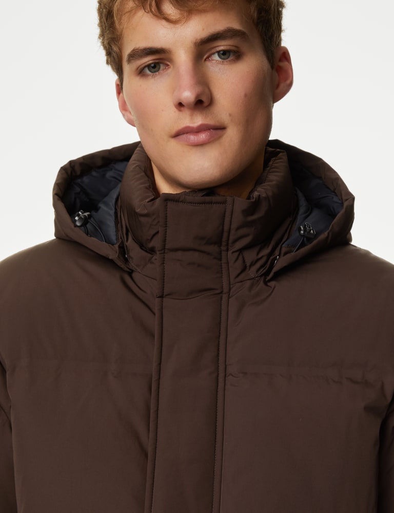 Feather Down Puffer Jacket with Stormwear