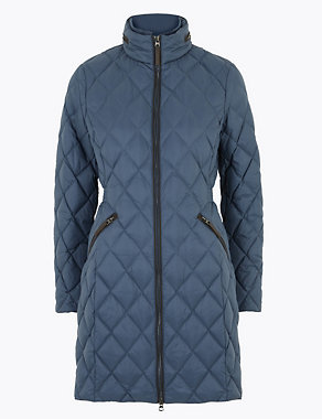 Feather & Down Quilted Puffer Coat Image 2 of 6