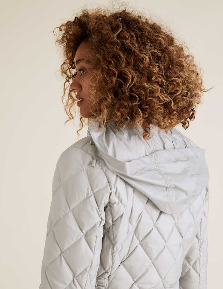 Feather & Down Quilted Puffer Coat M&S Collection M&S