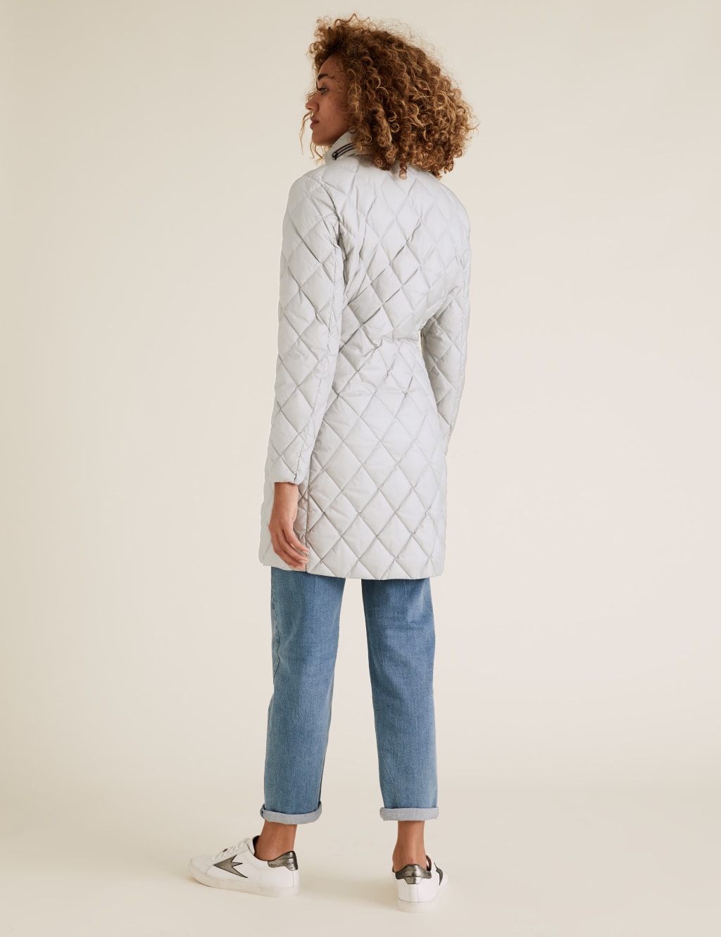 Feather & Down Quilted Puffer Coat M&S Collection M&S