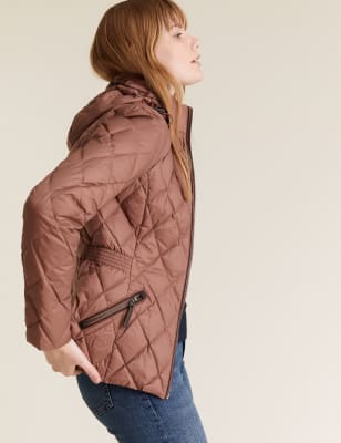 marks and spencer ladies feather and down coats