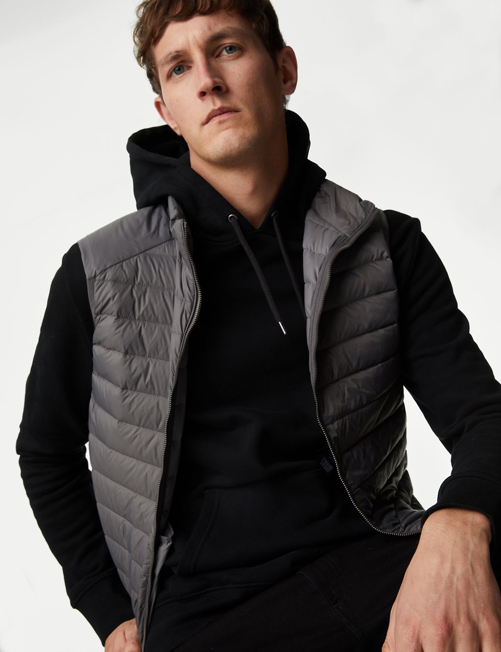Feather and Down Gilet with Stormwear™ 2 of 7
