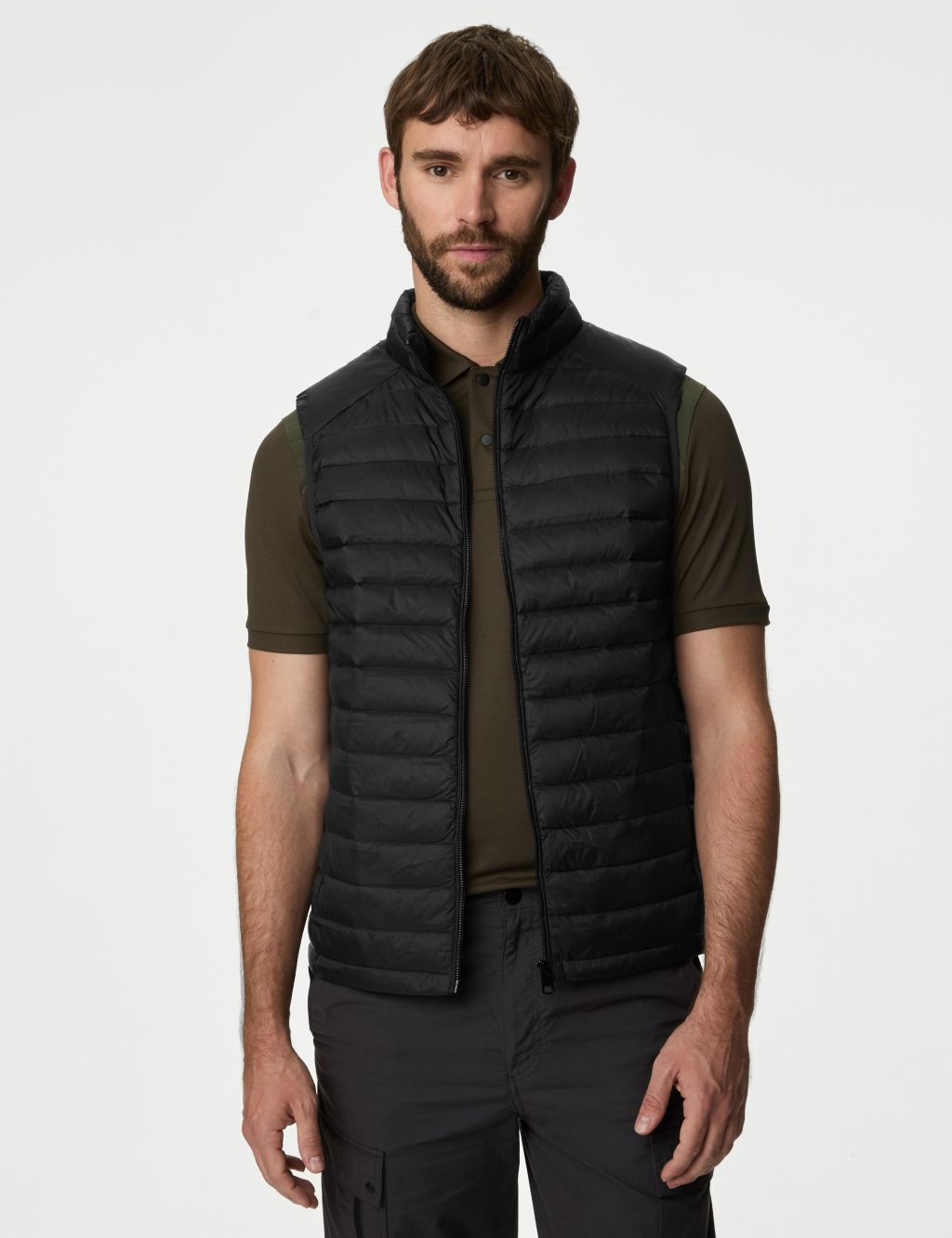 Feather and Down Gilet with Stormwear™ | M&S Collection | M&S