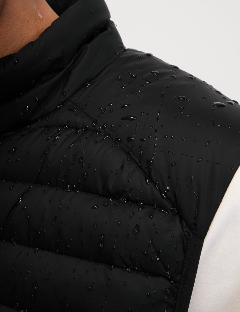 Feather and Down Gilet with Stormwear M S Collection M S