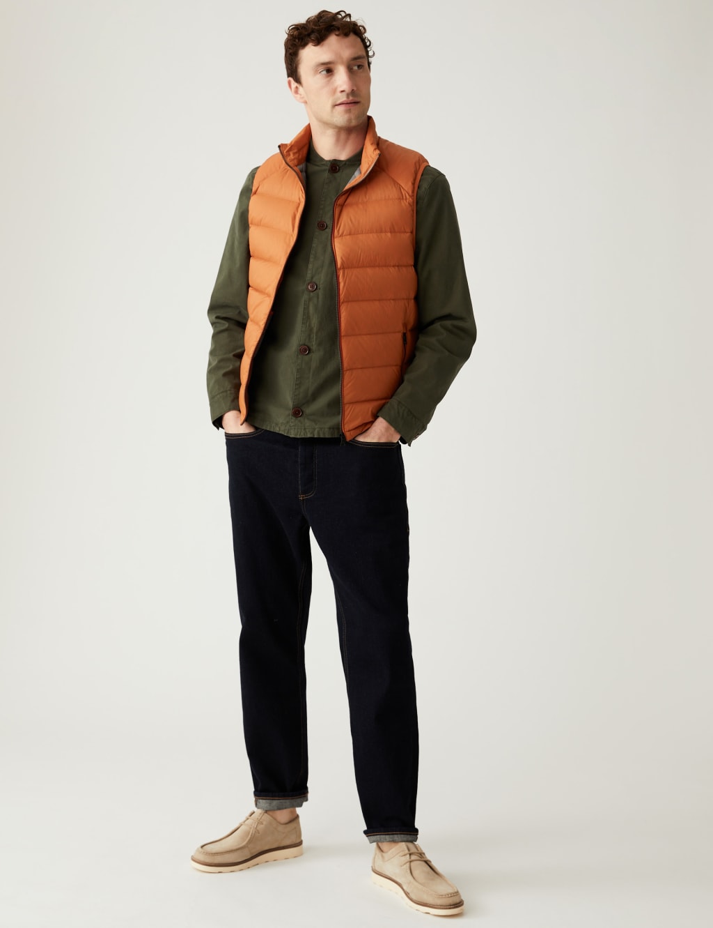 Feather and Down Gilet 4 of 7