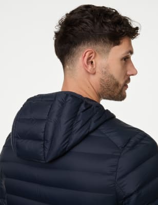 Padded jacket with outlet stormwear