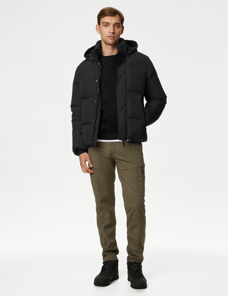 Feather and Down Puffer Jacket with Stormwear M S Collection M S