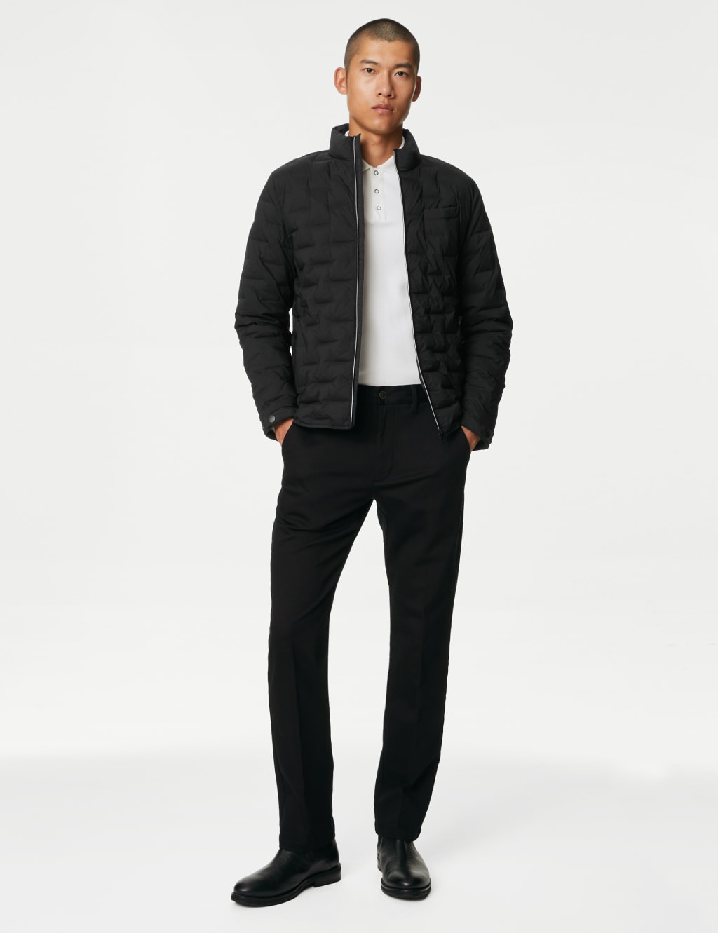 Mens down dress coat 2025