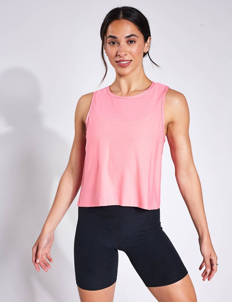 Beyond Yoga Featherweight New View Cropped Tank Top for Women