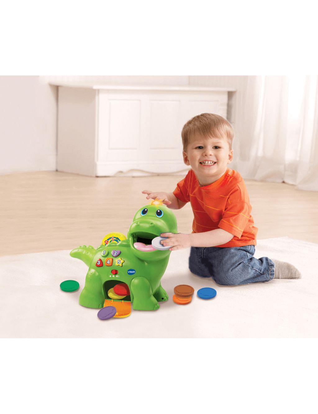 Feed Me Dinosaur Toy (1.5-4 Yrs) 2 of 4