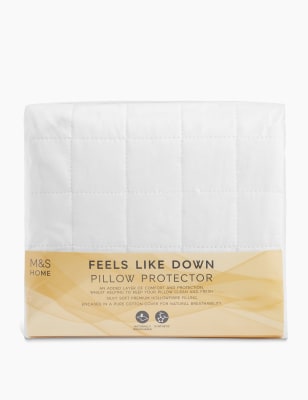 Feels Like Down Pillow Protector M S