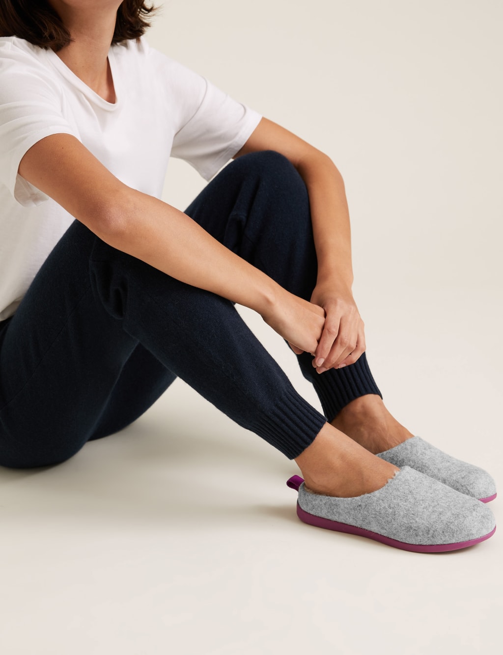 Marks and spencers womens slippers cheap