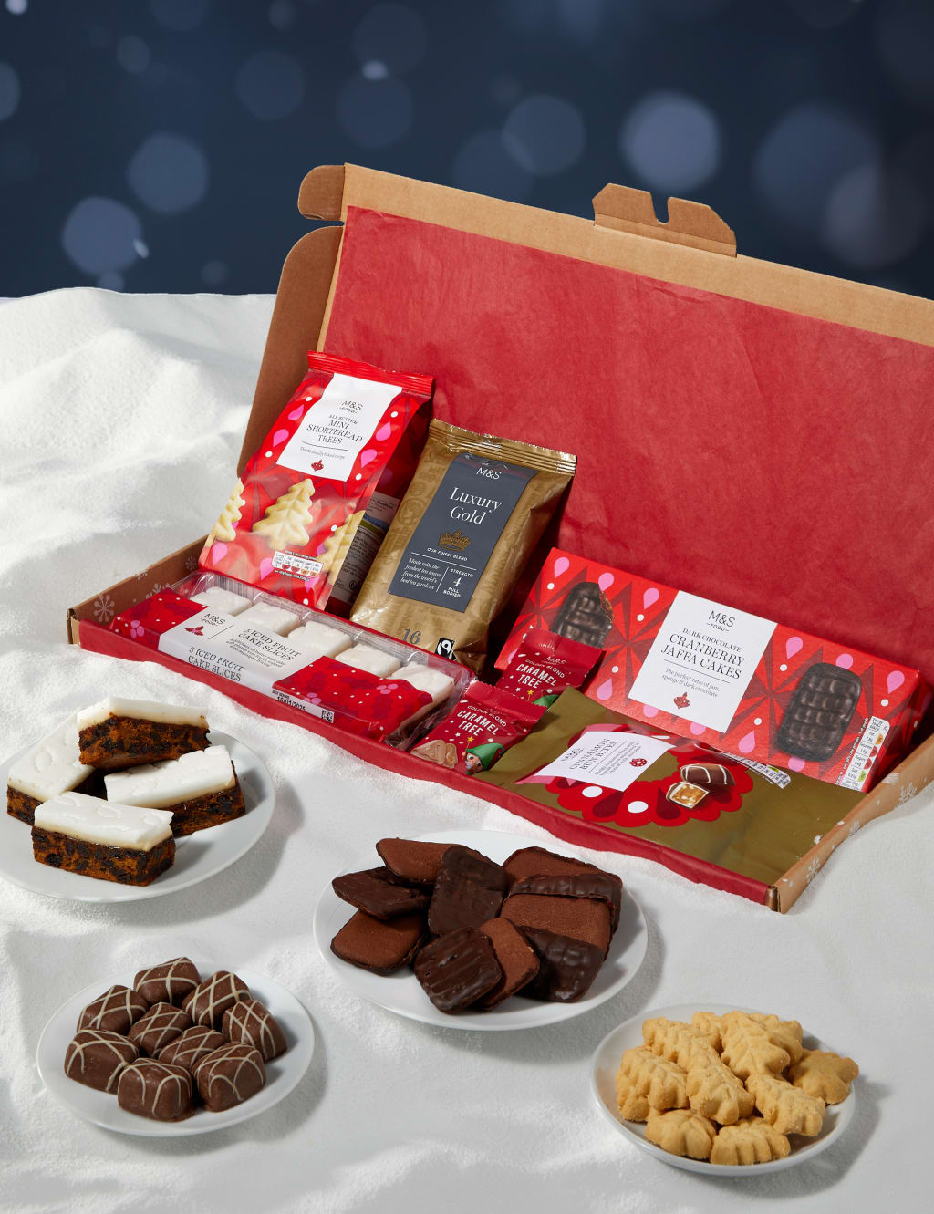 Festive Afternoon Tea Letterbox Now available for delivery M S